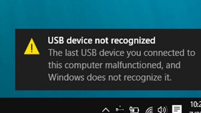 S Dan Rettes Fejlen Usb Enhed Ikke Genkendt P Windows Info Ace Tech