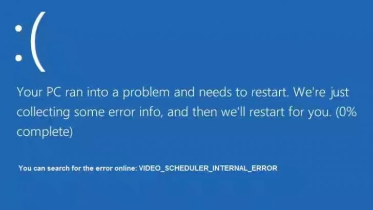 如何修復VIDEO SCHEDULER內部錯誤[0x00000119]