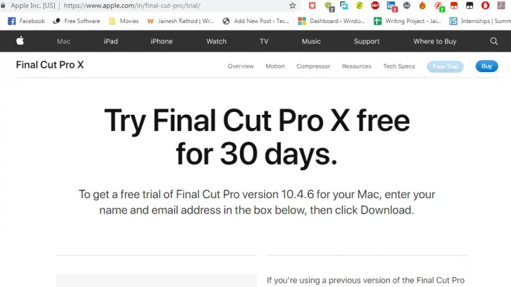 適用於Windows的Final Cut Pro：下載免費替代軟件