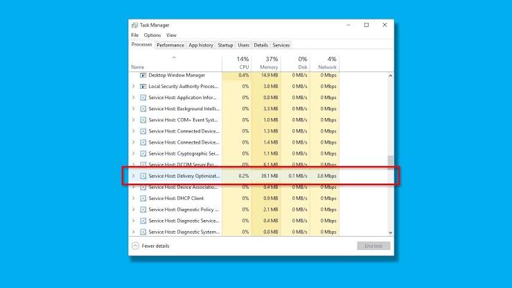 Service Host Delivery Optimization [Fix High Disk CPU]