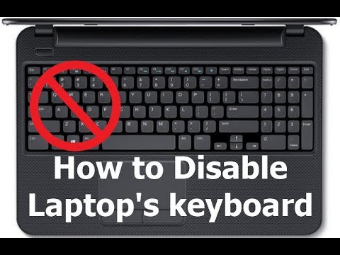 Dizüstü bilgisayar klavyesi nasıl kolayca devre dışı bırakılır?