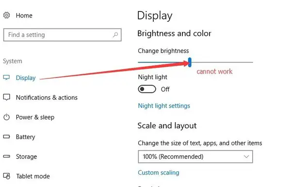 [修正]亮度在Windows 10、8、7中不起作用