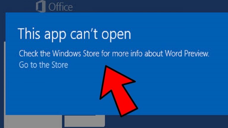 Windows 10應用無法打開