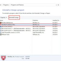 Як выдаліць McAfee з Windows 7/8/10? [вырашана]