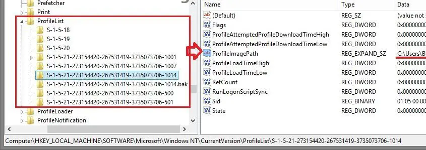 Fix User Profile Service Failed the Sign-in in Windows 10