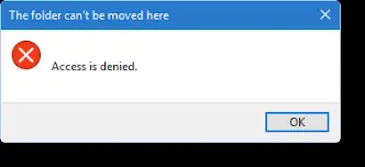 文件夾訪問被拒絕Windows 10