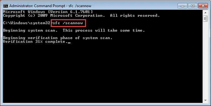 SFC Scannow無法在Windows中播放測試音