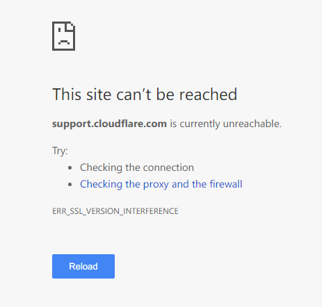 ERR_SSL_VERSION_INTERFERENCE錯誤