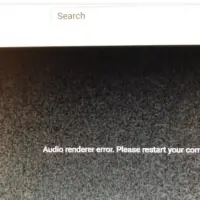 音頻渲染器錯誤，請重新啟動計算機 [修復Youtube]