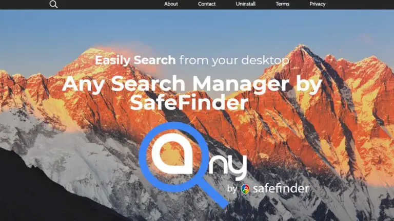 Any Search Manager病毒