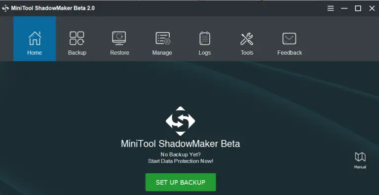 使用 MiniTool ShadowMaker