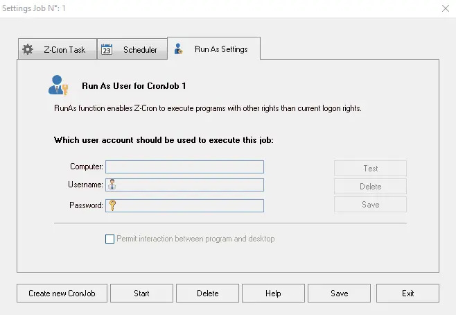 如何使用 Z-Cron Task Scheduler for Windows pic 5