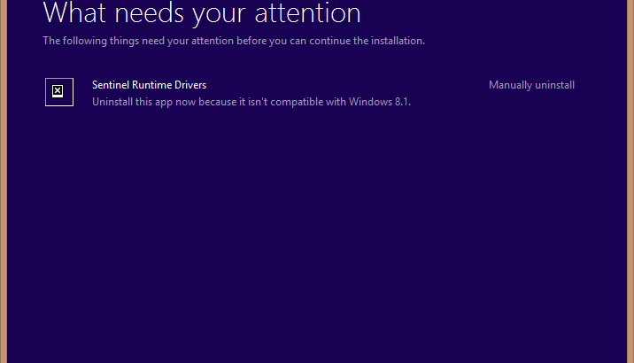 如何修復 Windows 8.1 中的 Sentinel 運行時驅動程序問題