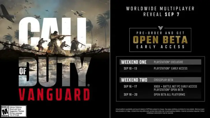 Call of Duty Vanguard Beta 現在可在所有平台上下載：PC 要求等