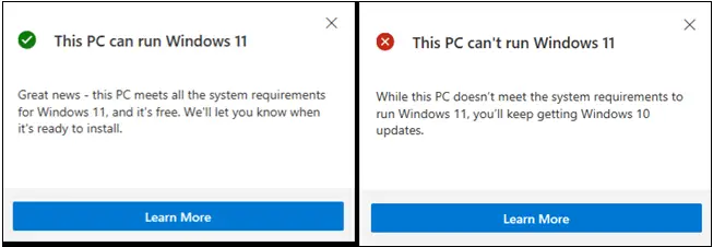 在您的計算機上運行 Windows 11 的最低要求 - Windows 11 與您的 PC 的兼容性檢查