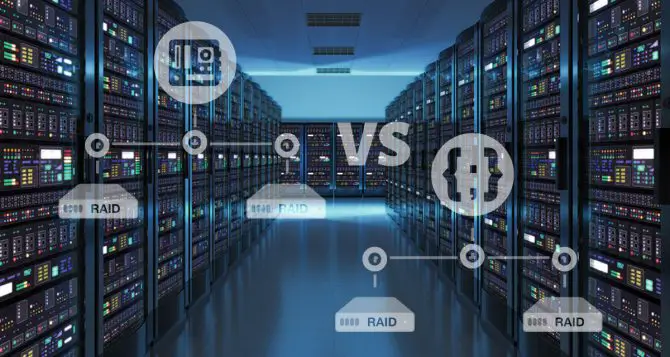 軟RAID 硬RAID