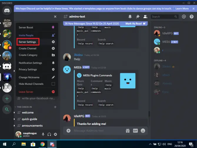 修復 Discord 中的 Awaiting Endpoint（等待端點）錯誤