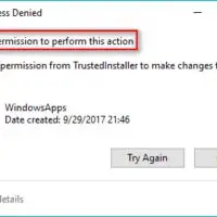 如何在 Windows 10 上修復“您需要 TrustedInstaller 的權限”