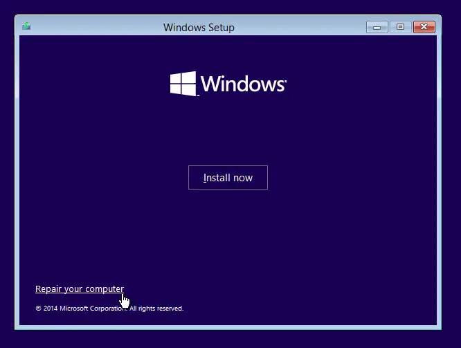 如何從 Windows 10 安裝屏幕進入命令提示符。