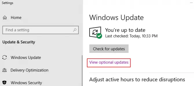 在哪裡可以找到帶有 Windows 更新的驅動程序更新。