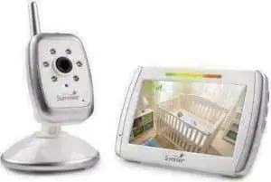 夏季嬰兒寬視角數字視頻監視器