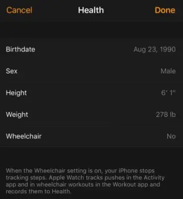 如何在 Apple Watch 上更改重量