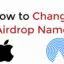 如何在 Apple 設備上更改 AirDrop 名稱
