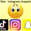 如何在 Instagram、Snapchat 和 TikTok 上使用悲傷臉過濾器