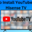 如何在海信智能電視上安裝 YouTube TV
