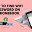 如何在 Chromebook 上查找 WiFi 密碼