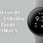 如何在 Google Pixel Watch 上禁用/關閉常亮顯示