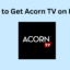 如何在 Roku 設備上獲取 Acorn TV