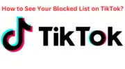 如何在 TikTok 上查看您的黑名單