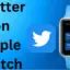 如何在 Apple Watch 上獲取 Twitter 應用程序