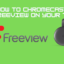 如何使用智能手機和 PC 的 Chromecast Freeview