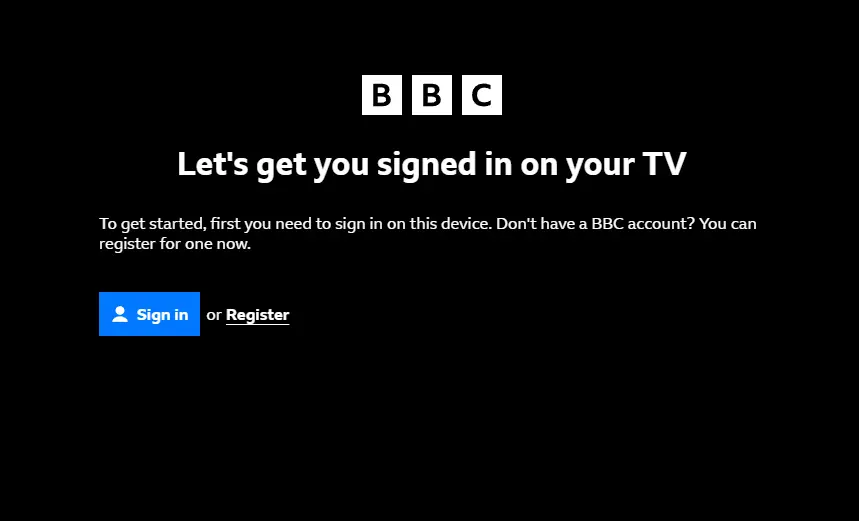 登錄您的 BBC 帳戶