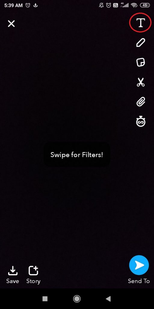 如何更改 Snapchat 上的字體