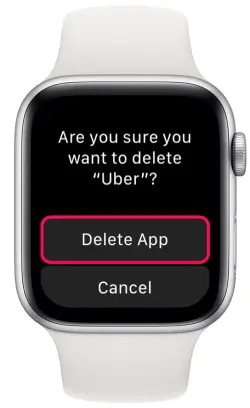 刪除未使用的應用程序以釋放 Apple Watch 上的空間