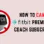 如何取消 Fitbit Premium 或 Fitbit Coach 訂閱
