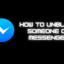如何取消阻止 Messenger 上的某人