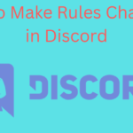 如何在 Discord 中創建規則頻道