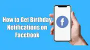 如何在 Facebook 上獲取生日通知