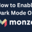 如何在 Monzo 上啟用暗模式