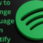 如何在 Spotify 上更改顯示和音樂語言