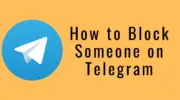 如何在 Telegram 上屏蔽某人