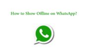 如何在 WhatsApp 上顯示或顯示為離線 [Hide Online]