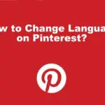 如何更改 Pinterest 上的顯示語言