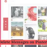 如何刪除 Pinterest 上的消息