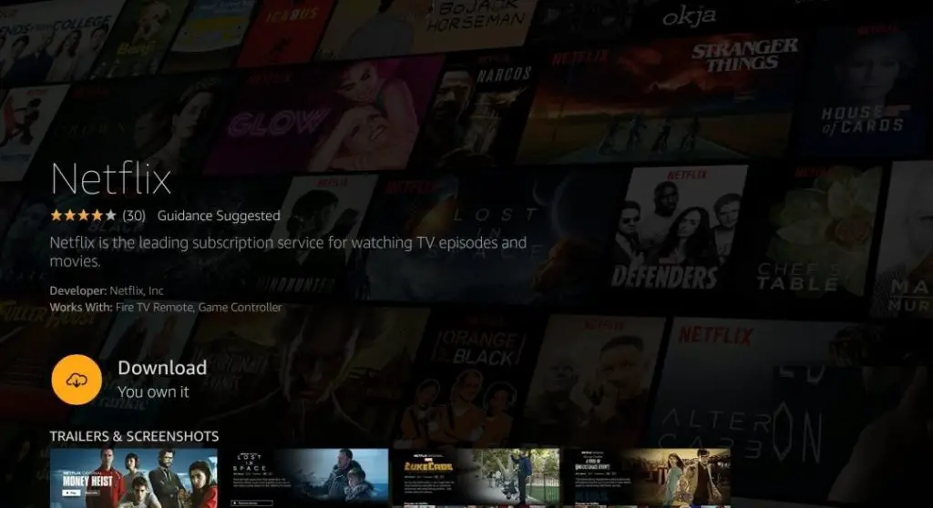 如何在 Firestick 上安裝 Netflix？