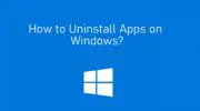 如何在 Windows 10/8/7 上卸載程序/應用程序